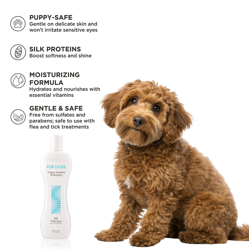 BioSilk For Dogs Puppy Tearless Shampoo, , large image number null